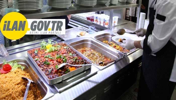 223 BİN 200 ÖĞÜNLÜK YEMEK HİZMETİ ALINACAK