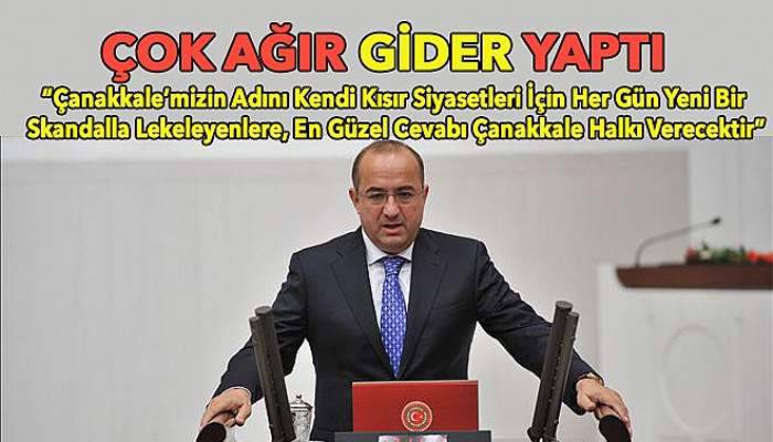 'Eksiklik Çanakkale Belediyesinin AK belediyecilikle tanışmasıyla tamamlanacak'