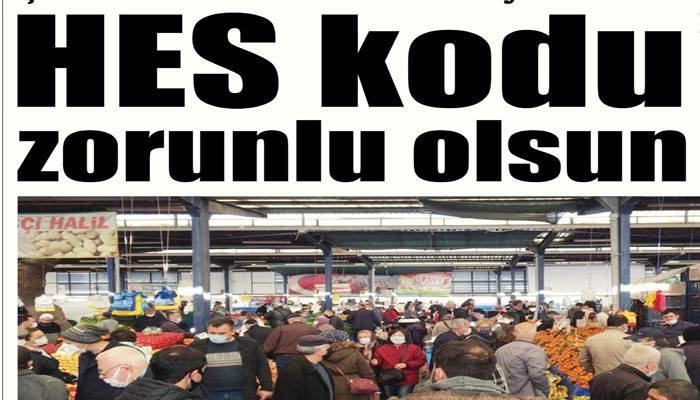 HES kodu zorunlu olsun!