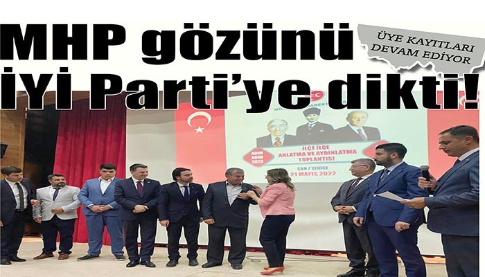 MHP gözünü İYİ Parti’ye dikti!
