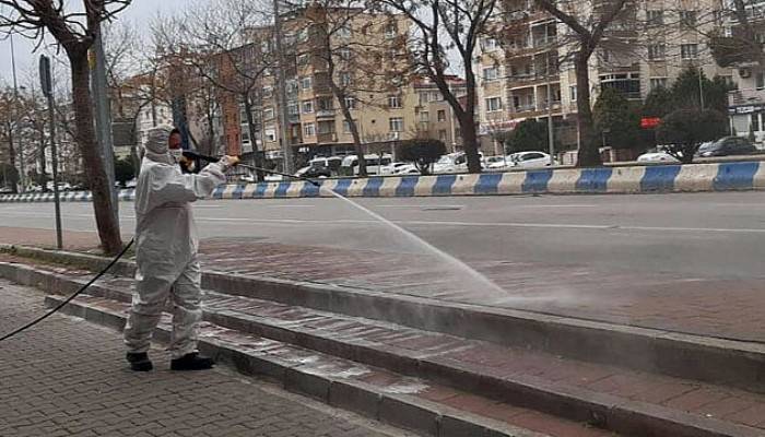 Kent Genelinde Dezenfeksiyon Çalışmaları Devam Ediyor