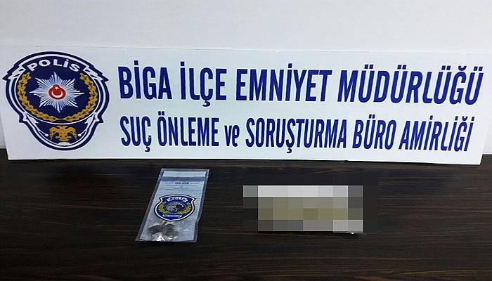  Biga'da Uyuşturucu Operasyonu