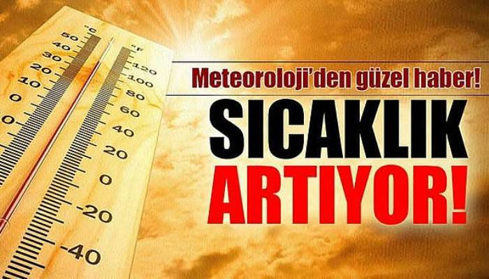 Sıcaklıklar yeniden artıyor 