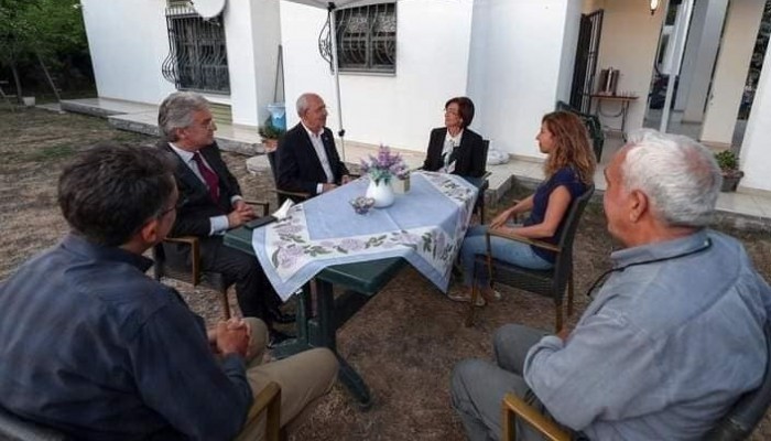 CHP Genel Başkan Kılıçdaroğlu'ndan Eski Bakan Eryılmaz'ın Ailesine Taziye Ziyareti