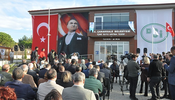 2040 yılına kadar Çanakkale’nin içme suyu sorununu çözüldü