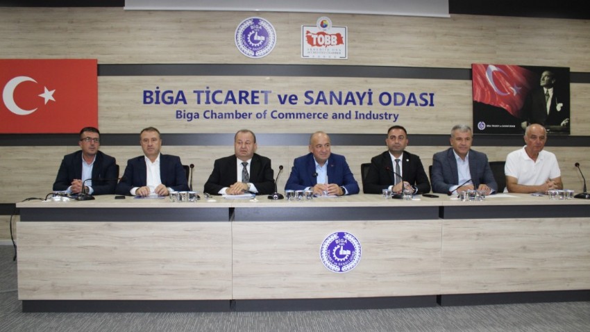 AK Parti Çanakkale Milletvekili Ayhan Gider ’den Biga TSO’ya Ziyaret