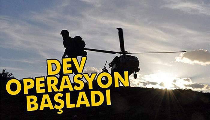 Şeytan üçgeninde hava destekli operasyon başladı