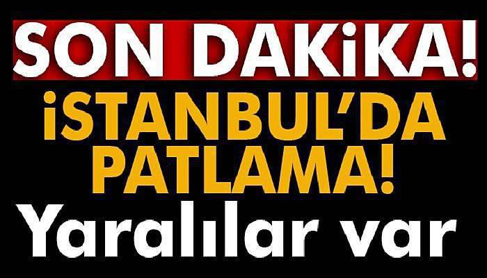 Hadımköy'de patlama! 