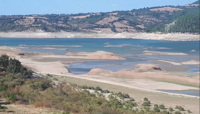 Bayramiç barajı yüzde 65 doldu