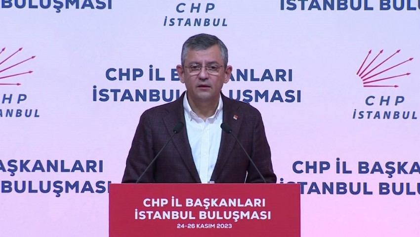 CHP Genel Başkanı Özel'den aday belirlemeye ilişkin açıklama
