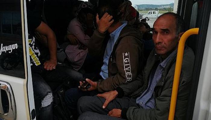 Çanakkale’de 48 kaçak göçmen yakalandı (VİDEO)