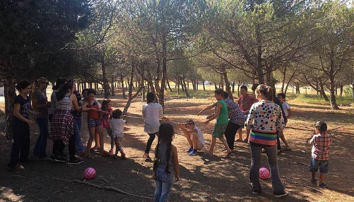 Piknikte Bir araya Geldiler