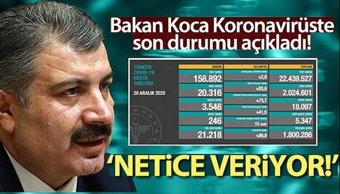 Son 24 saatte korona virüsten 246 kişi hayatını kaybetti