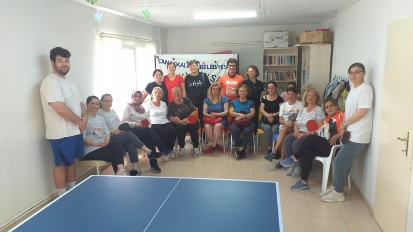 Çanakkale Sosyal Yaşam Evleri’nde Spor ve Eğlence Bir Arada