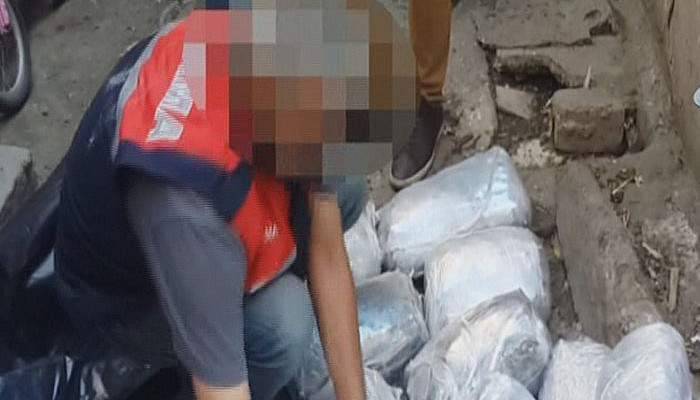 Jandarmanın nefes kesen uyuşturucu operasyonu