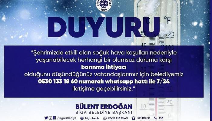 BİGA BELEDİYESİ İHTİYAÇ SAHİPLERİNE KUCAK AÇTI