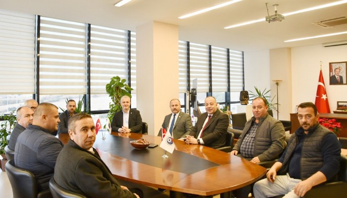 Şoförler Odası Yönetiminden Semizoğlu’na Ziyaret