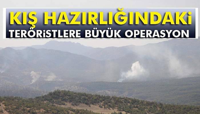 Şırnak’ta terör örgütü PKK'ya büyük operasyon