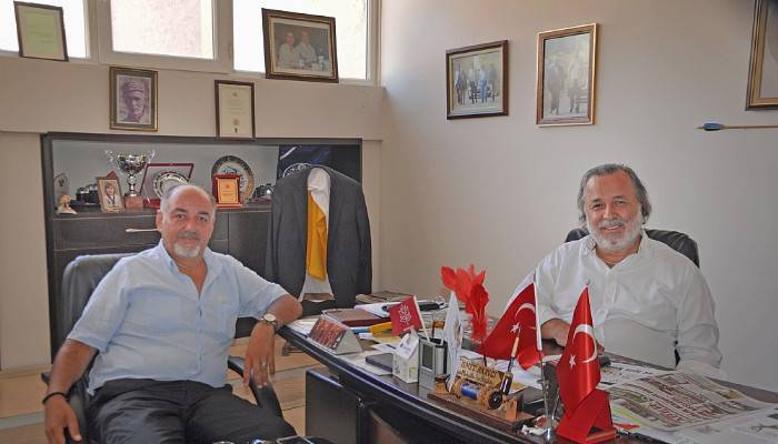 Öztürk’ten Akıncı’ya Ziyaret