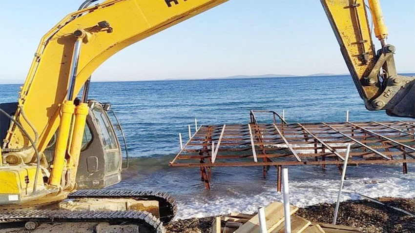 Çanakkale'de İzinsiz Yapılarla Mücadele Kararlılıkla Devam Ediyor