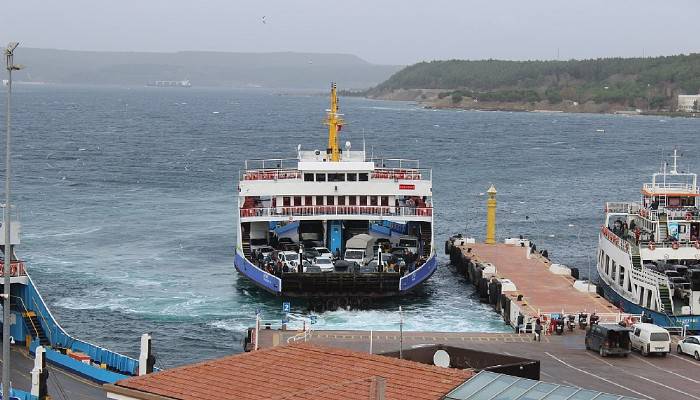 Beklenen fırtına nedeniyle Gökçeada ve Bozcaada seferleri iptal edildi