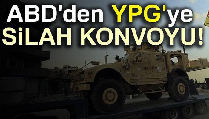 ABD’den YPG’ye 120 tırlık ağır silah ve zırhlı araç sevkiyatı