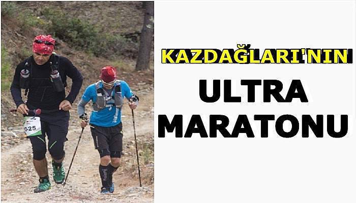 Kazdağları'nın 'Ultra Maratonu'