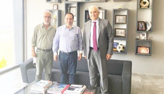YATIRIMCILARDAN BAŞKAN ÜZEN’E ZİYARET