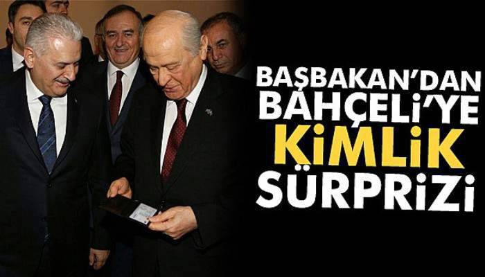 Başbakan Yıldırım'dan Bahçeli'ye yeni kimlik jesti