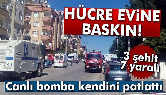 Hücre evinde patlama: 3 şehit, 7 yaralı