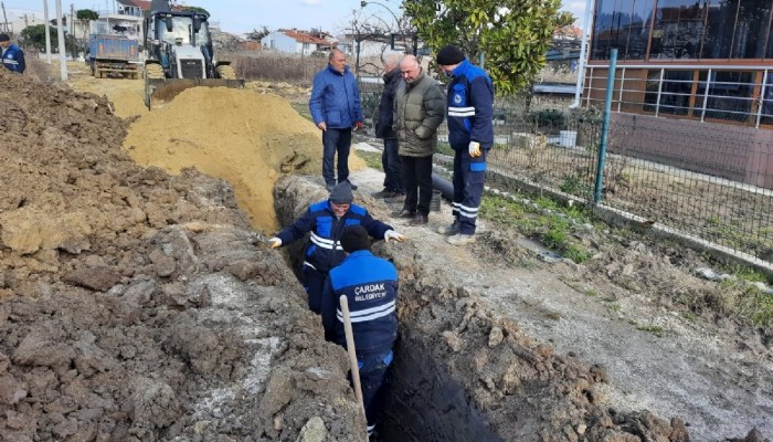 Başkan çalışmaları yerinde inceledi