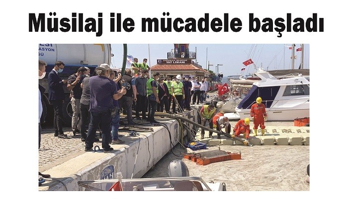 Müsilaj ile mücadele başladı