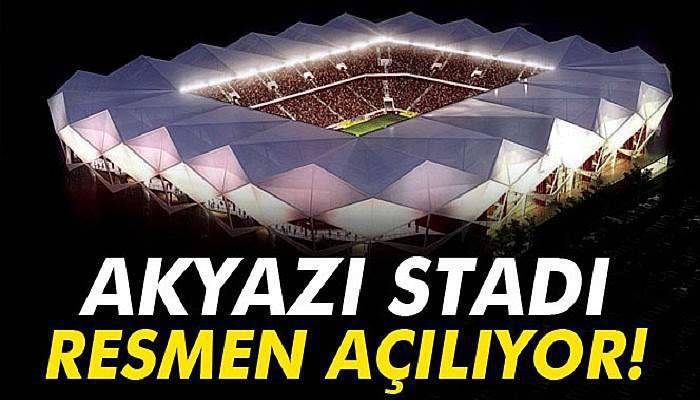 Erdoğan, Akyazı Spor Kompleksi’nin açılışına katılıyor