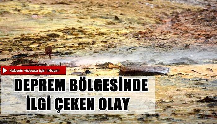 Deprem Bölgesinde İlgi Çeken Olay (VİDEO)