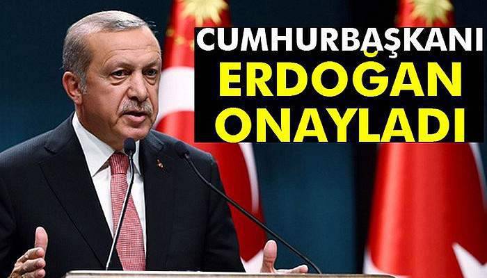 Cumhurbaşkanı Erdoğan, İsrail ile Normalleşme Anlaşması Kanunu'nu onayladı
