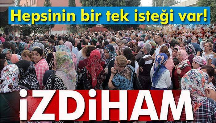 125 kişinin alınacağı işe 2 bin 600 başvuru