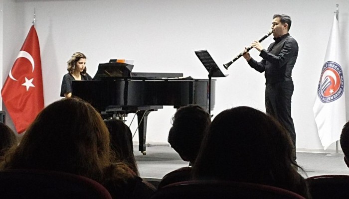 ÇOMÜ Devlet Konservatuarı’ nda Klarnet ve Piyano Resitali Gerçekleştirildi