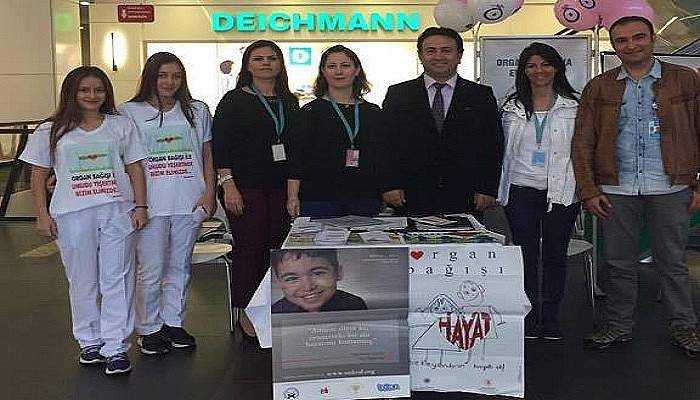 AVM’ de “Organ Bağışı” standı