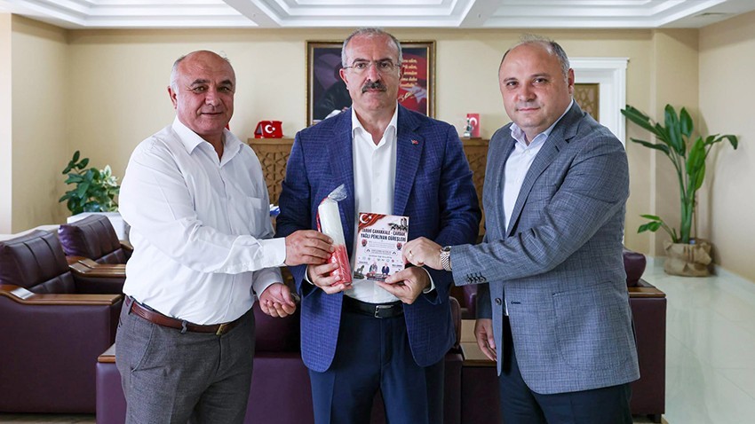 Başkan Semerci ve Güreş Ağası Kılıç’tan Protokole Davet