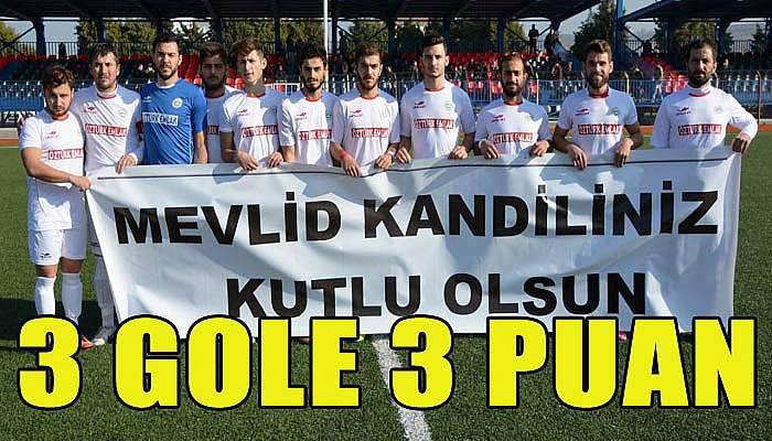 Lapsekispor üç puanı üç golle aldı