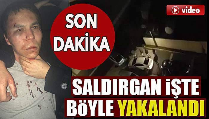 Reina saldırganın çıkarılma anı kamerada