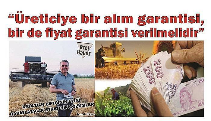 KAYA’DAN ÇİFTÇİNİN ELİNİ RAHATLATACAK STRATEJİK ÇÖZÜMLER