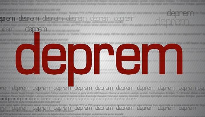 4.8 büyüklüğünde deprem