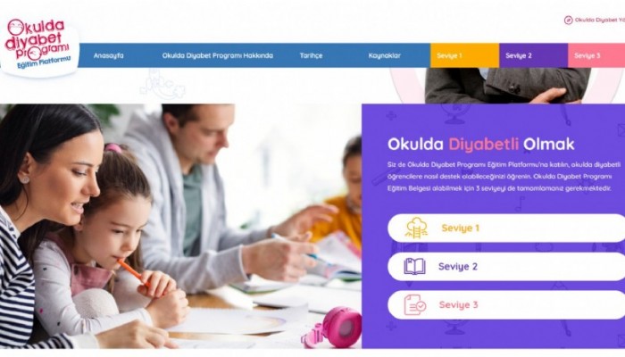 OKULDA DİYABET PROGRAMI EĞİTİM PLATFORMU AÇILDI