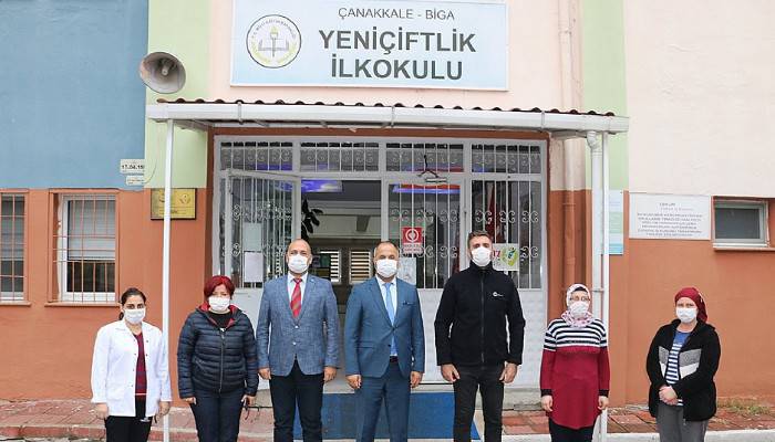 İlçe Müdürü Bilen’in Okul Ziyaretleri Sürüyor