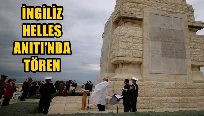 İngiliz Helles Anıtı'nda tören (VİDEO)