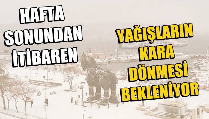 Çanakkale'de sıcaklıklar azalacak!