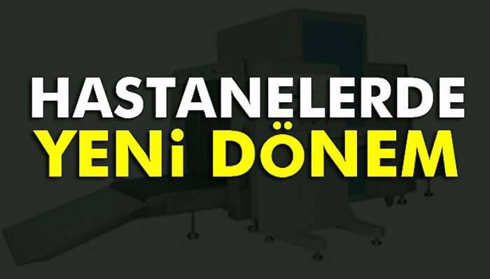 Hastanelere x-ray cihazı geliyor