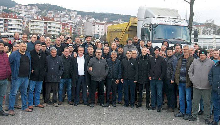 Çanlı Şoförlerin de Destek Verdiği Protestolar Sonucunda Dijital Topoğraf Uygulaması Ertelendi