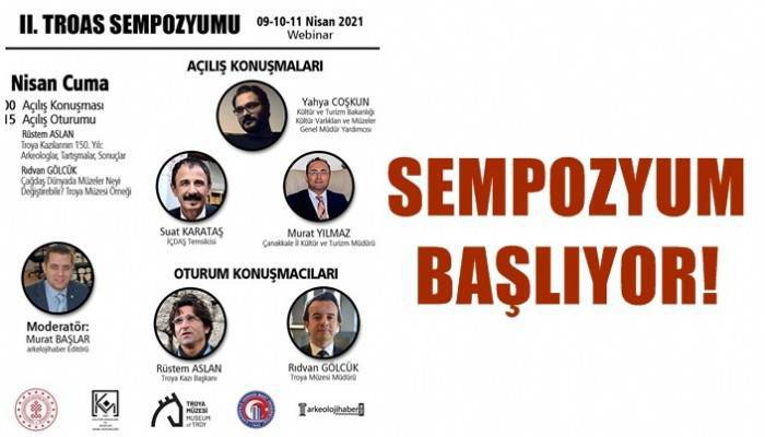 II. Troas Sempozyumu başlıyor